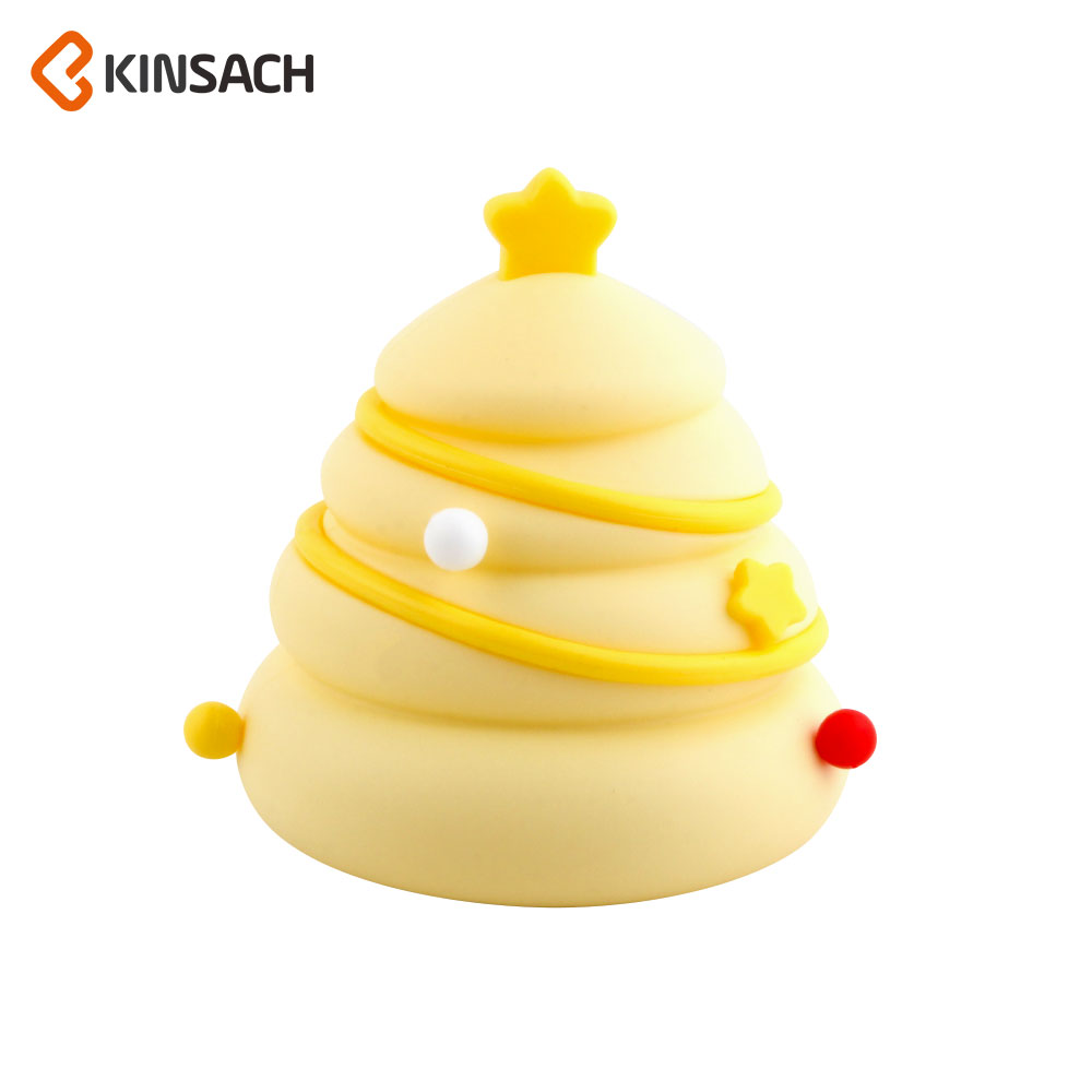 KINSACH星之源圣诞树硅胶灯