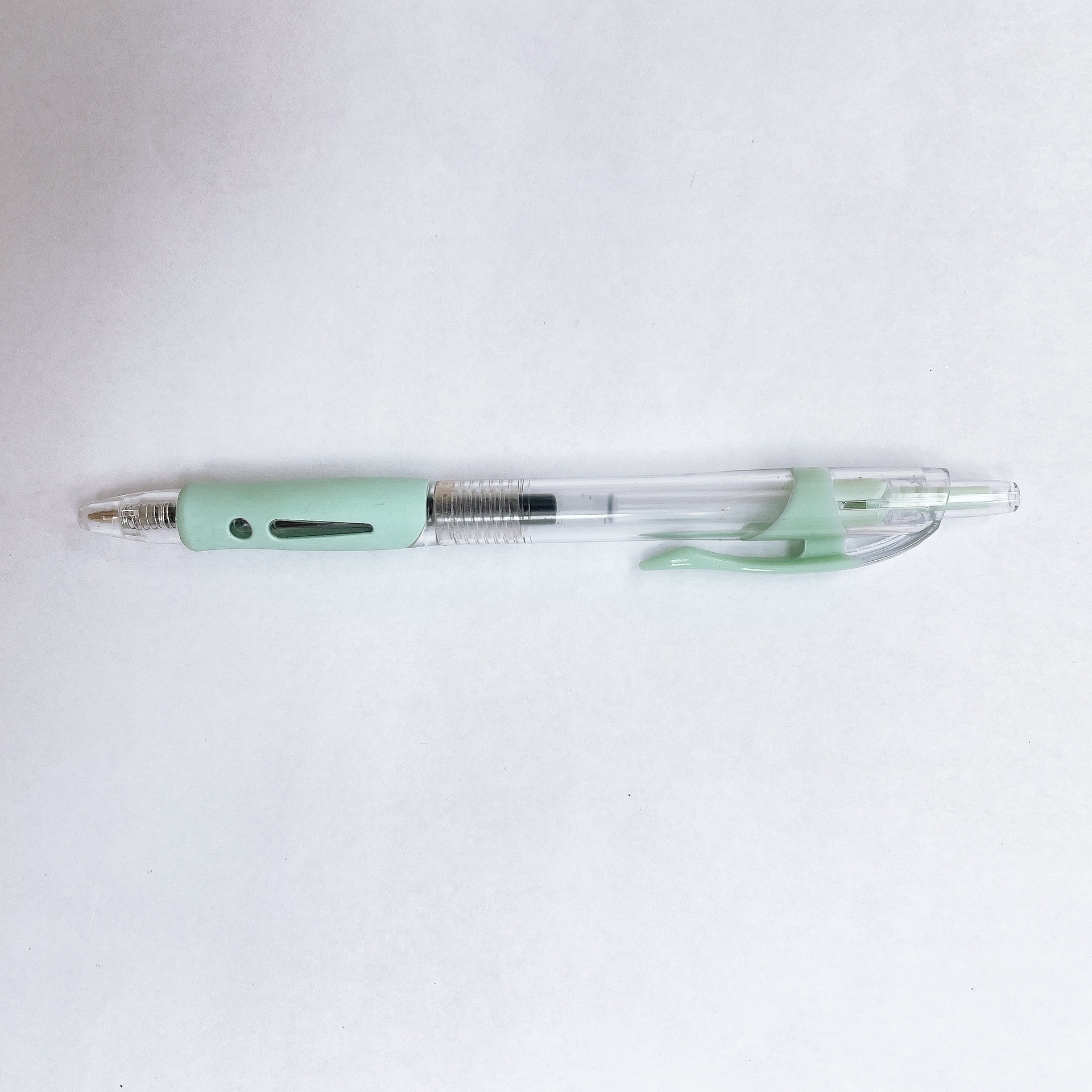 spot goods 0.5mm retro color push type gel pen bullet signature pen simple student stationery office wholesale Item Picture