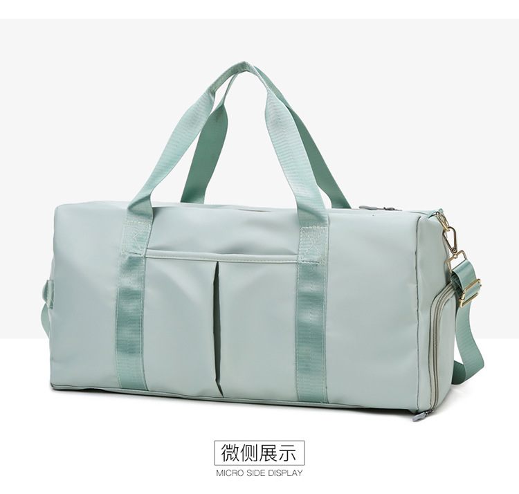 wholesale gym bag dry wet separation yoga bag women's oxford cloth swim bag luggage bag large capacity short trip bag Application Scenario