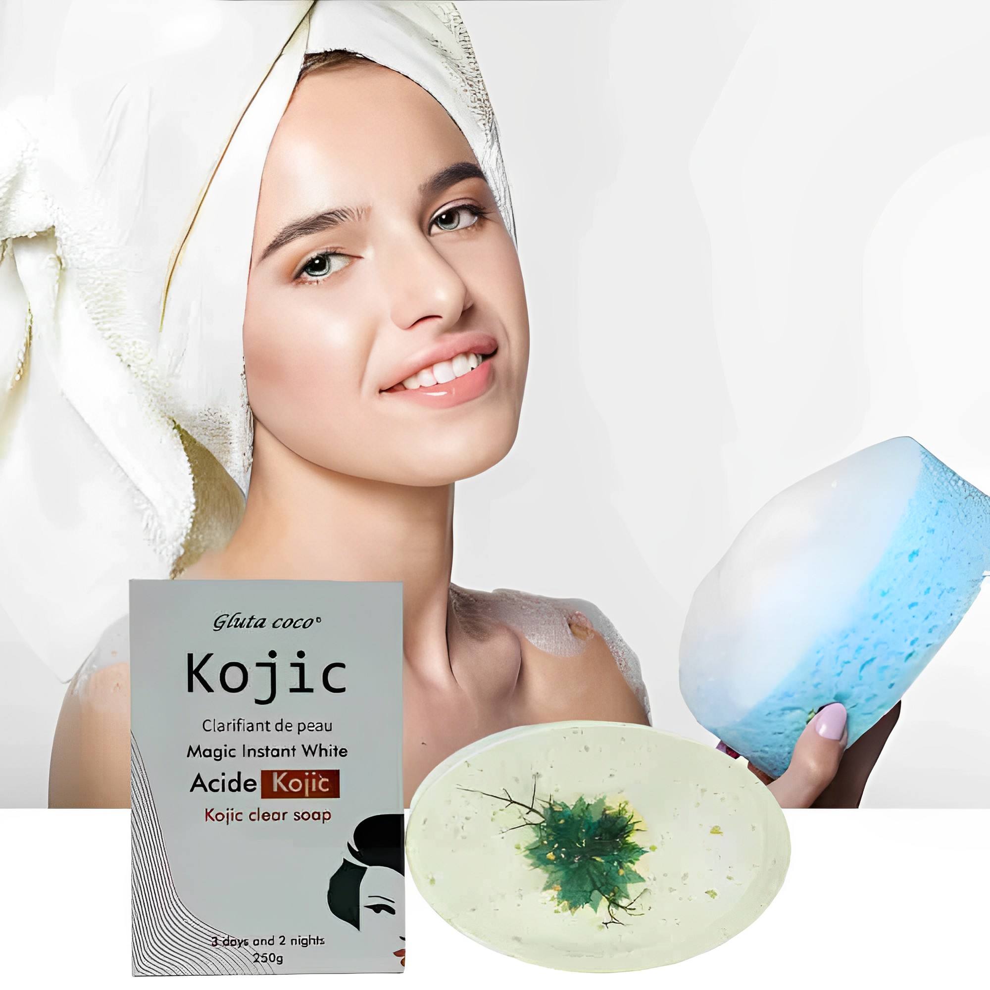 Gluta Coco Kojic Acid Brightening Soap Face & Body Soap