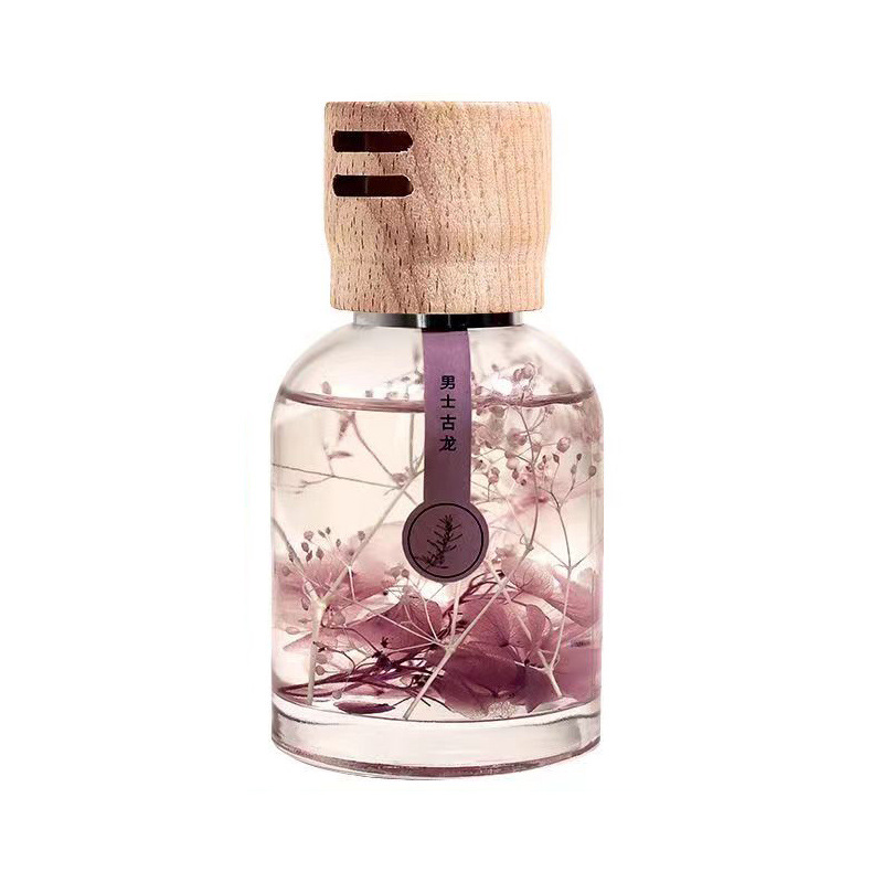 yongsheng floating flower car aromatherapy osmanthus car perfume wooden lid men and women car high-grade fragrance deodorant full figure