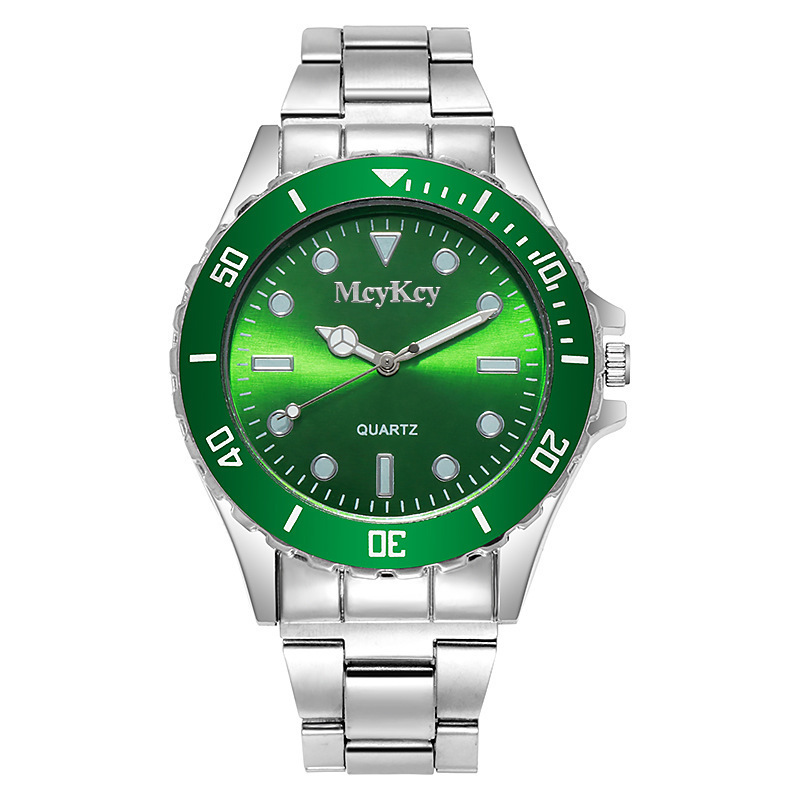 men's steel strap watch quartz watch water ghost business fashion men's watch made of alloy factory in stock supply watch details Picture