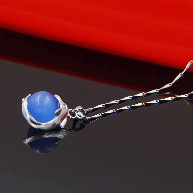 925 silver necklace box snake bone melon seeds water wave ingot o-shaped steel color ornament pendant necklace silver necklace clavicle chain Specification drawing