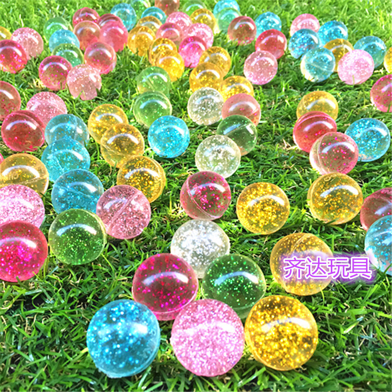 no. 27 mixed rubber bouncy ball colorful fun park haidilao floating toys 25mm children bouncing ball wholesale full figure