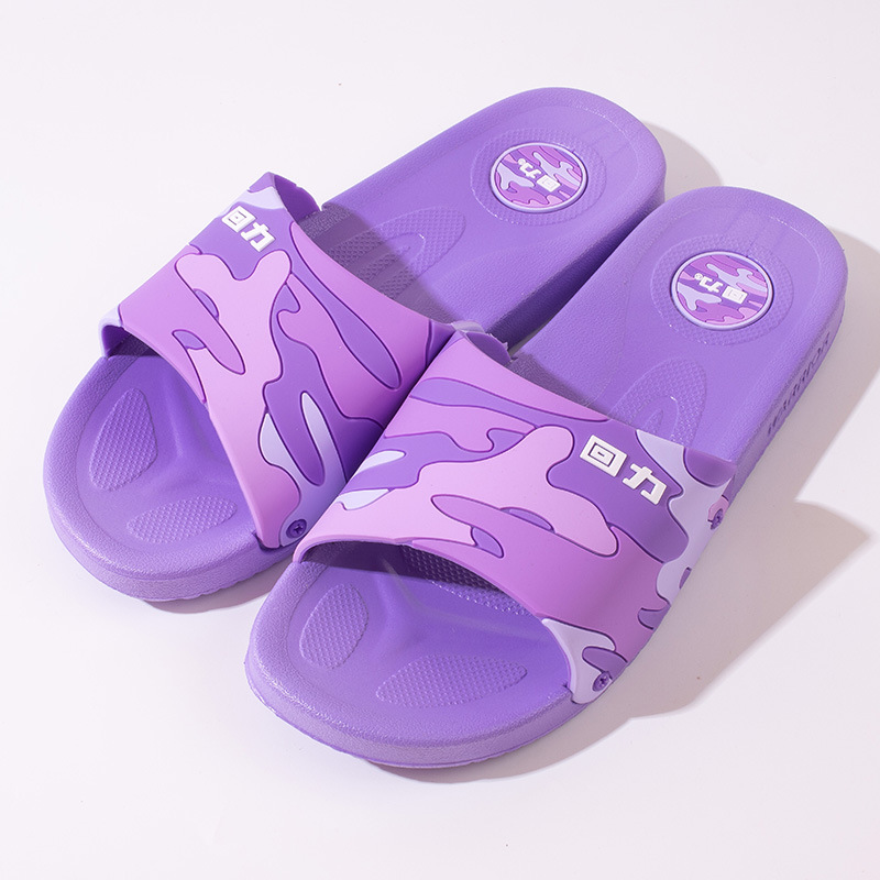 shanghai warrior slippers comfortable men's bathroom soft bottom women's daily outdoor wear couple non-slip wear-resistant indoor slippers undefined