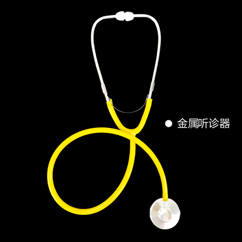 stethoscope children play house toy kindergarten doctor nurse role play props simulation diameter 4.5cm full figure
