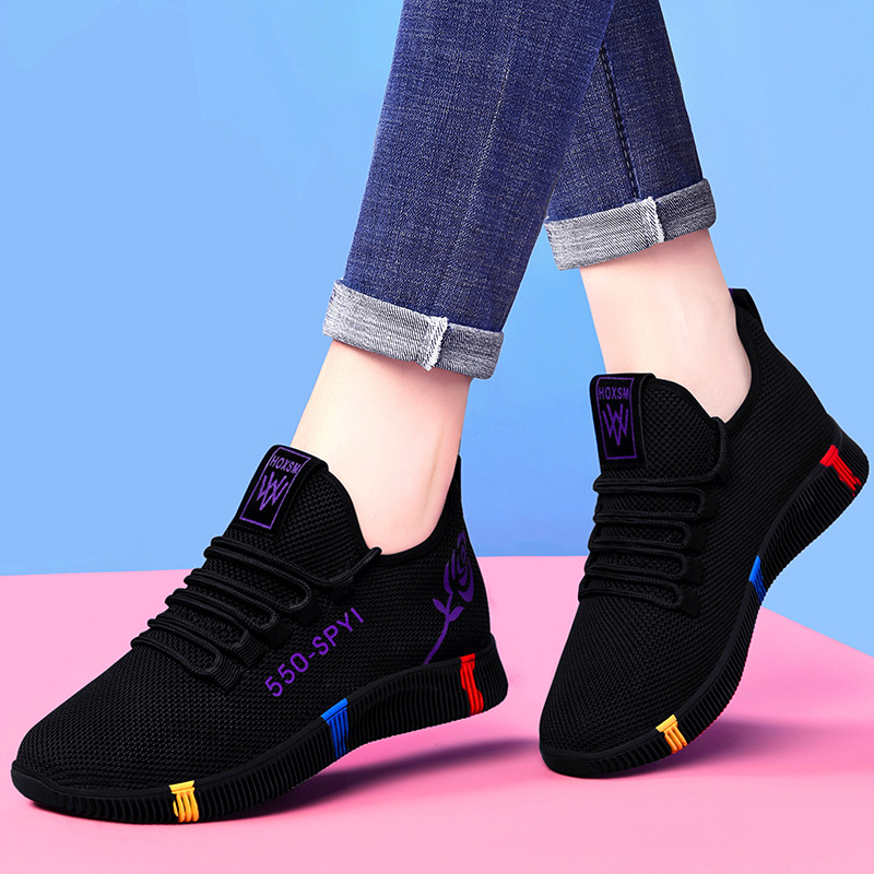 spring and summer new korean style casual shoes breathable old beijing cloth shoes foreign trade sneakers women fashion shoes cross-border delivery undefined