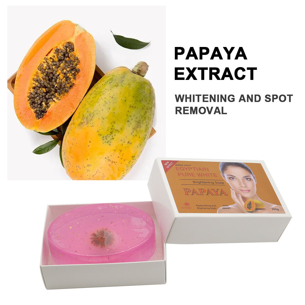 Gluta Coco Brightening Soap with Glutathion Dried Flowers Specification image