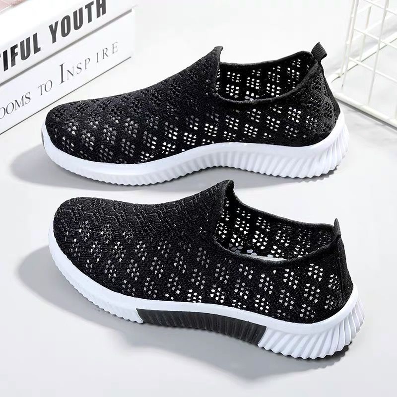 spring and summer new korean style casual shoes breathable old beijing cloth shoes foreign trade sneakers women fashion shoes cross-border delivery undefined