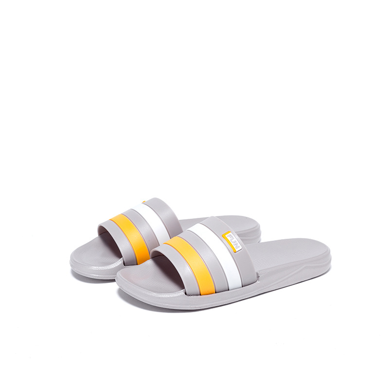 beauty bridge summer couple slippers home bathroom slippers men's non-slip slippers casual striped female slippers 818-2 undefined