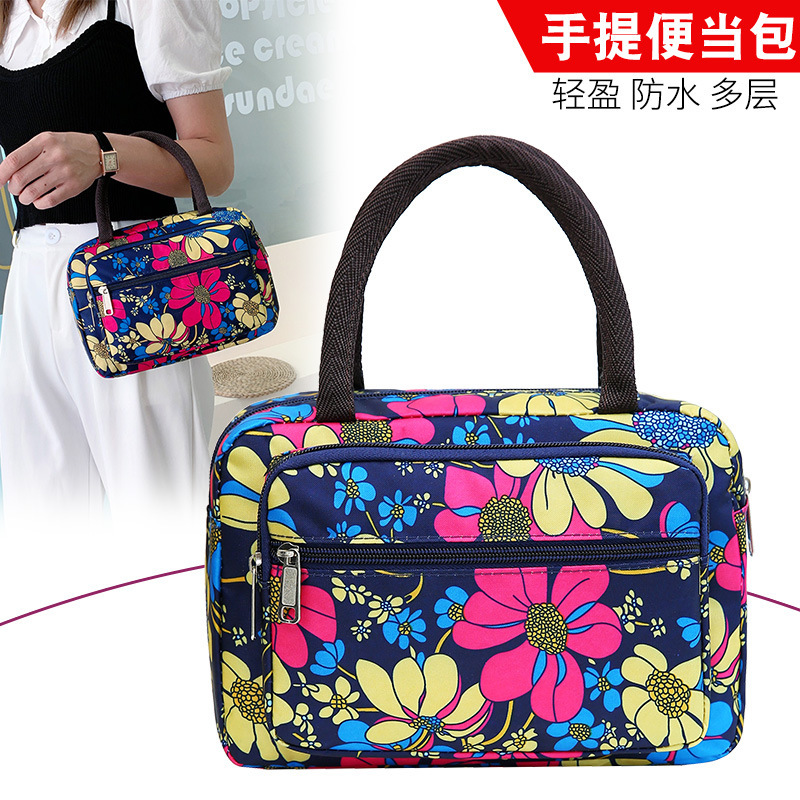 wholesale 2022 new handbag women's bag large capacity oxford cloth casual mom bag change and mobile phone bag stall bag full figure