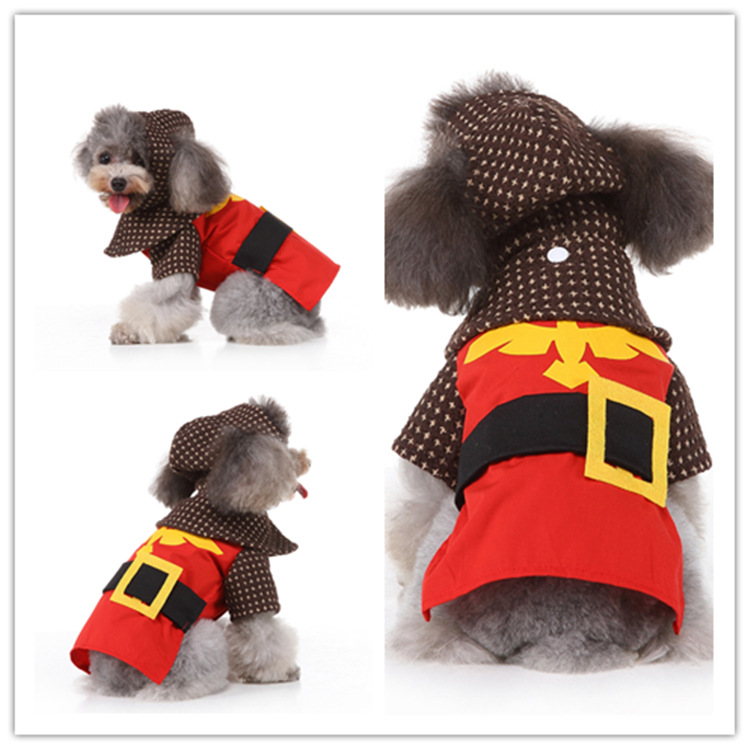 factory cross-border pet clothes wizard funny universal puppy pet clothing dog dog clothes autumn and winter dog clothes details Picture