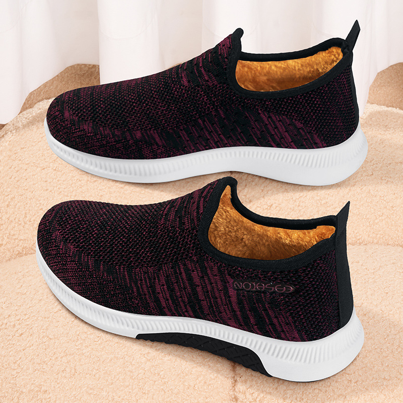2024 spring and autumn non-slip shoes for the old grandma slip-on old middle-aged and elderly mom shoes soft bottom beijing cloth shoes women's new Application Scenario