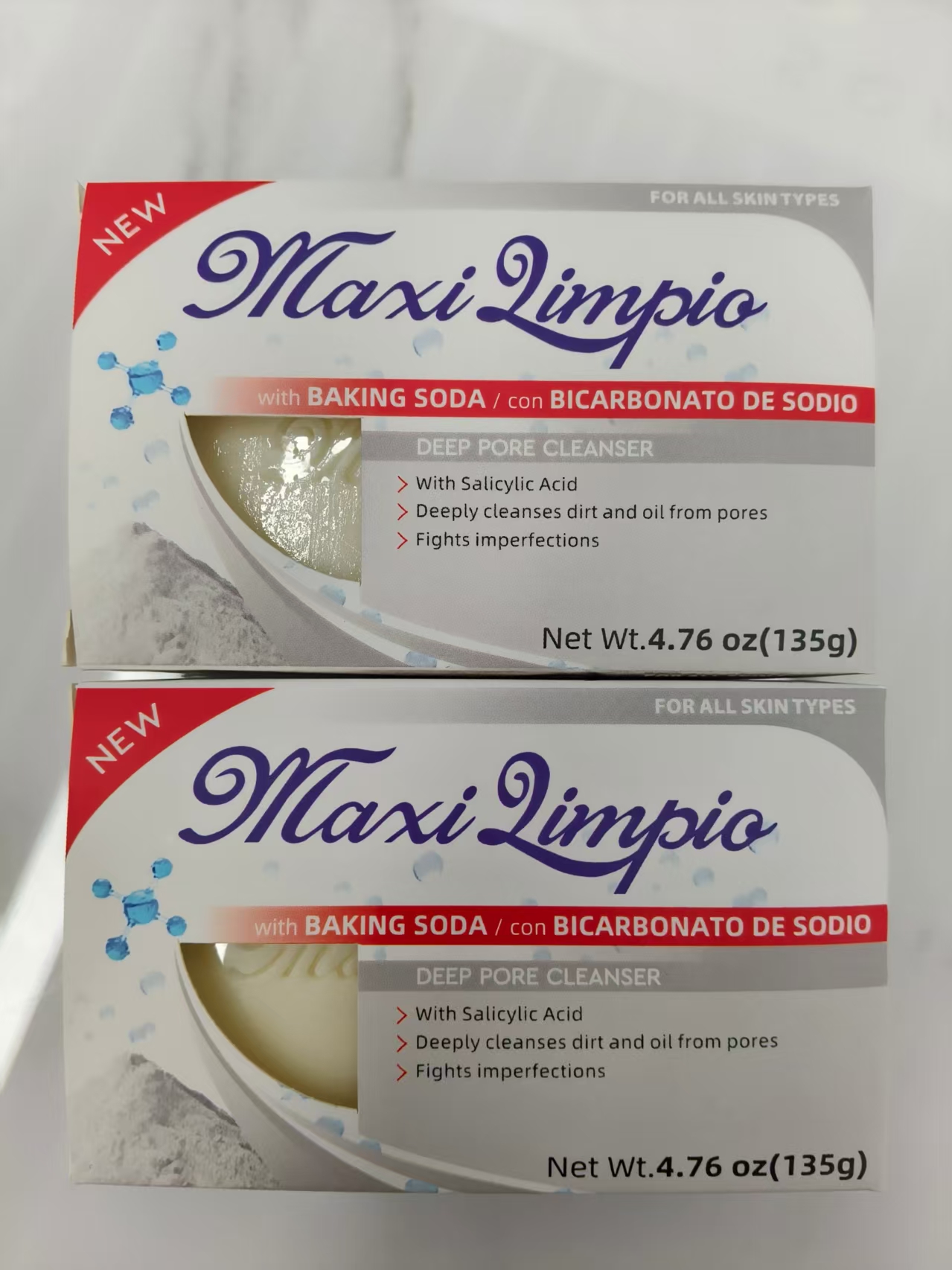 maxi limpio135g竹炭控油深层清洁毛孔手工皂