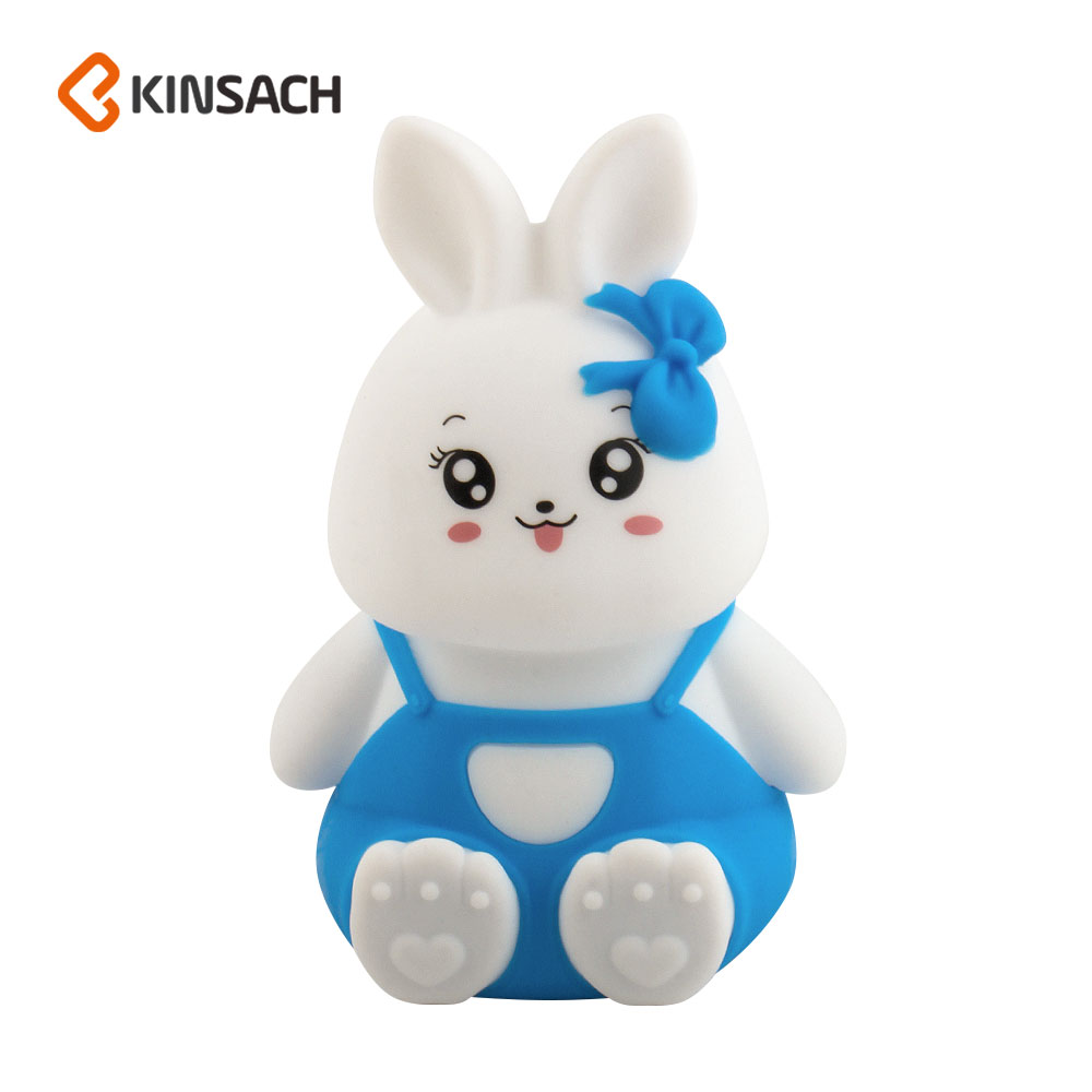 KINSACH星之源兔子 LED硅胶灯