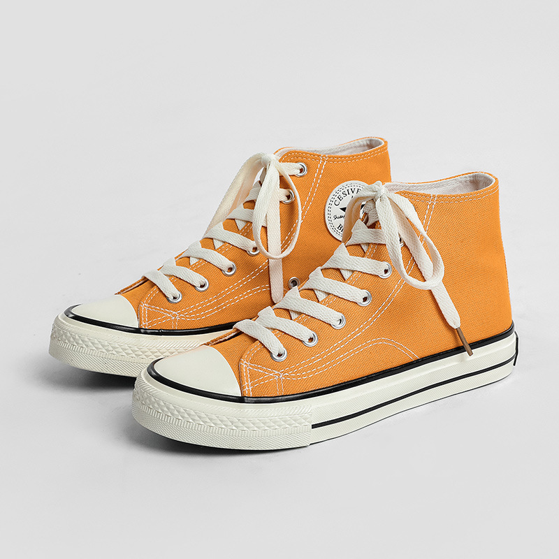 1970s retro classic high-top canvas shoes 2025 autumn new men's and women's couple joker student board shoes fashion undefined
