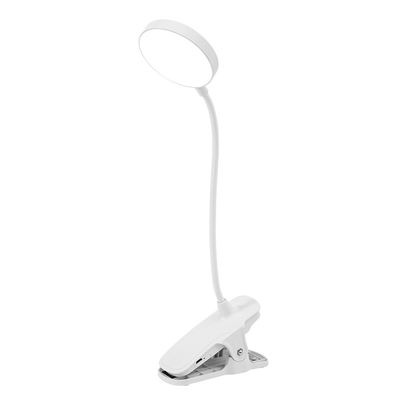 eye protection desk lamp learning special clip small night lamp dormitory rechargeable led bedside reading light cross-border student gift Item Picture