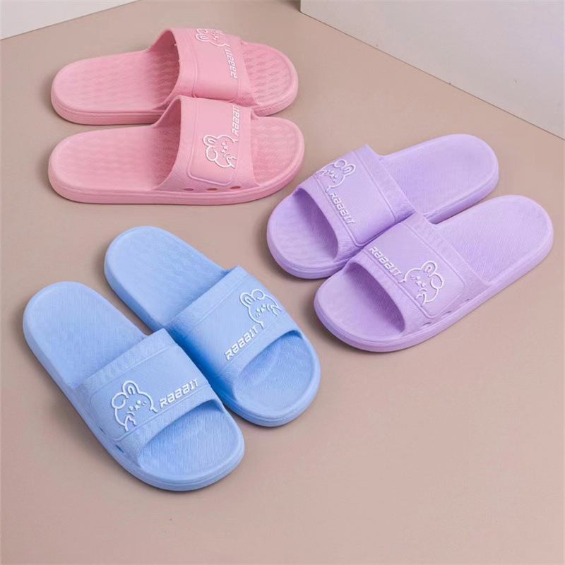 24 new slippers home women's soft bottom plastic non-slip thick bottom summer home indoor sandals wu chuan factory wholesale undefined