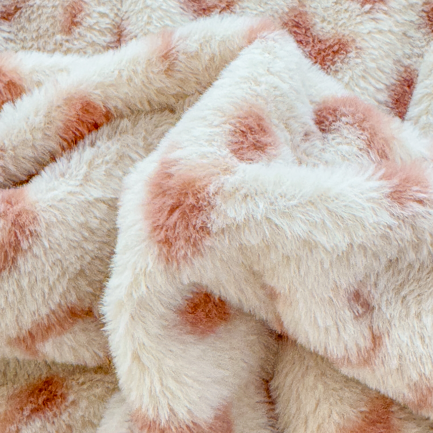 The new rabbit plush blanket, faux lamb wool printed milk wool cover blanket, multi-functional quilt cover blanket and sofa blanket keep you warm Specification image