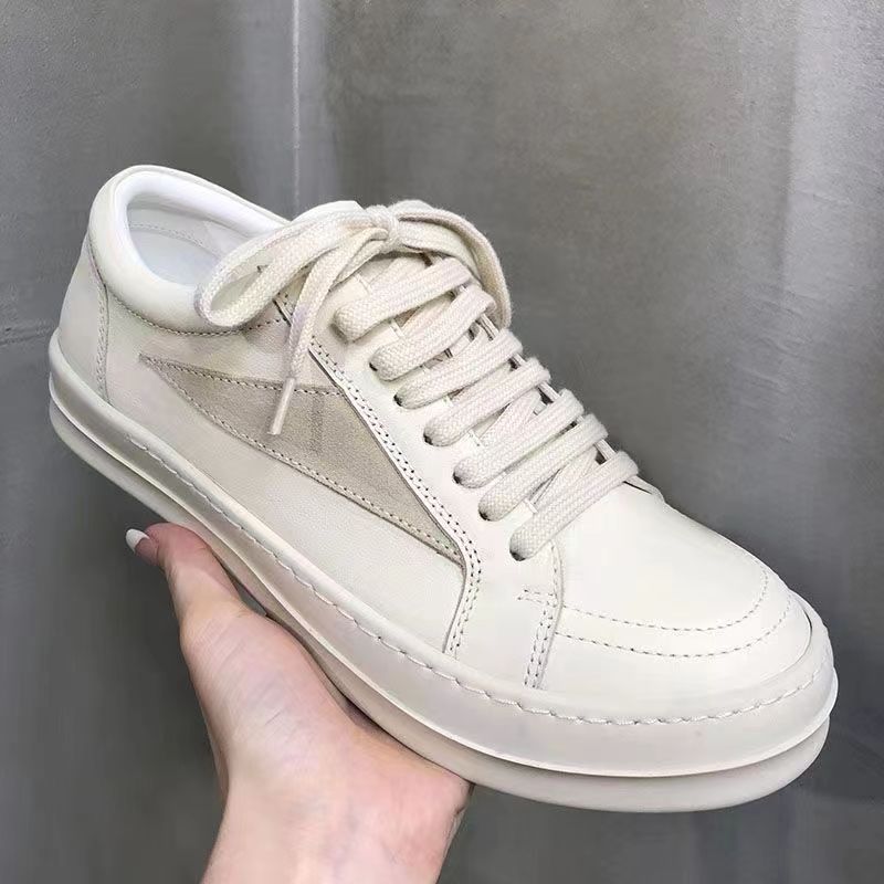ro shoes men's casual leather shoes platform sneakers men's fashionable shoes men's spring new breathable niche elevator shoes undefined