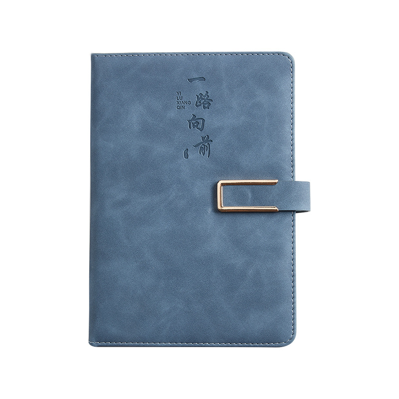notebook customized logo buckle learning office business stationery book meeting notebook customized notebook Item Picture