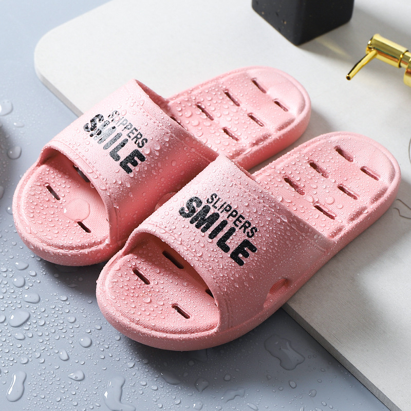 home slippers wholesale leaking hole hotel bathroom slippers female summer bath quick-drying simple couple dormitory slippers male undefined