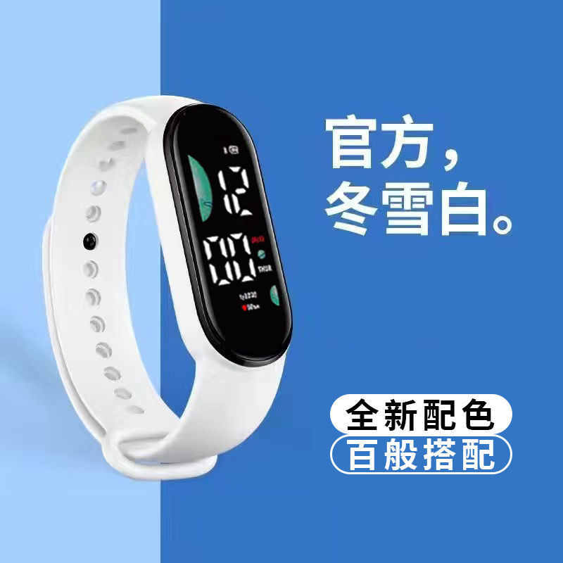 cross-border direct selling spot touch electronic watch led watch children's electronic watch student sports watch wholesale Specification drawing