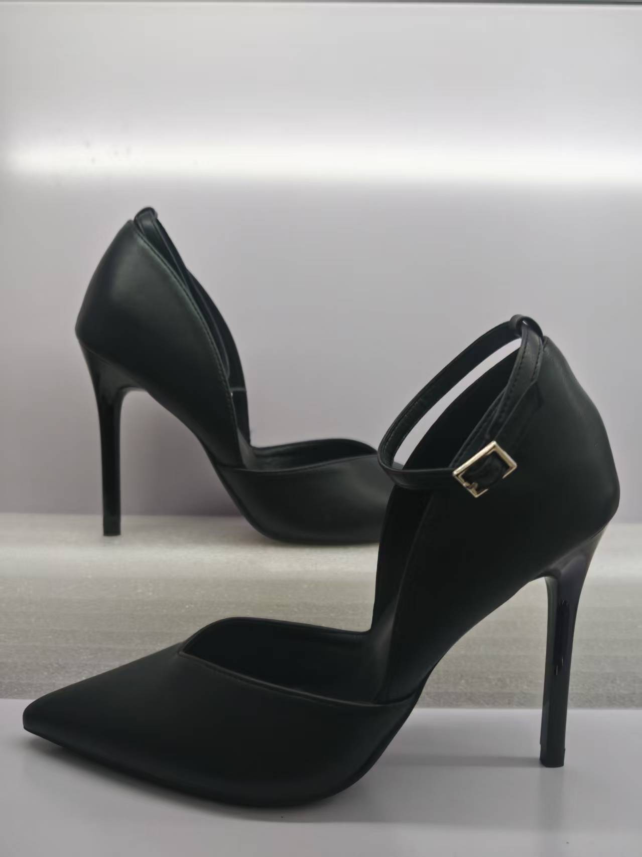 15cm高跟鞋女式正装高跟鞋皮鞋批发