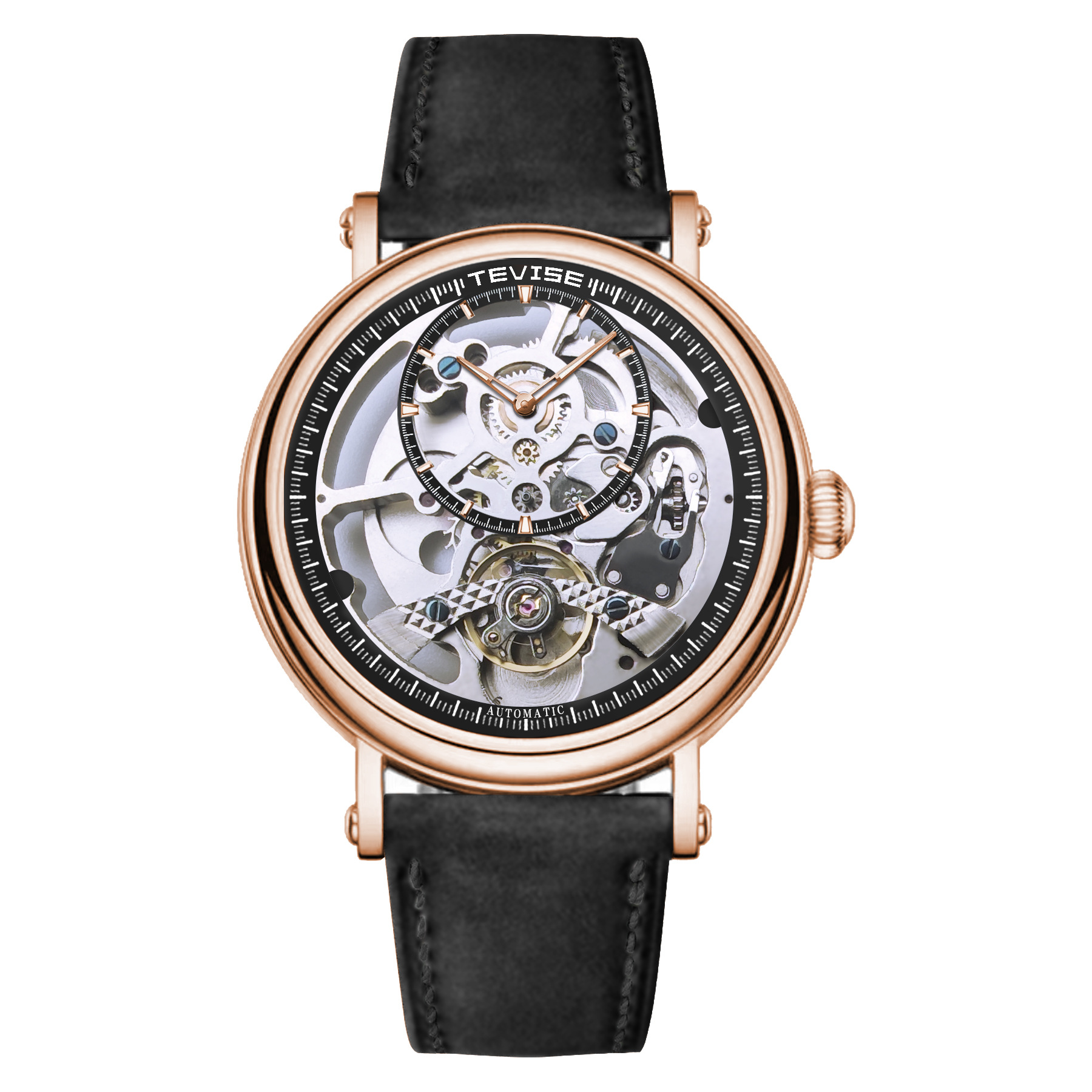 swiss watch automatic tourbillon waterproof luminous moon phase mechanical watch men's watch business live cross-border delivery Application Scenario