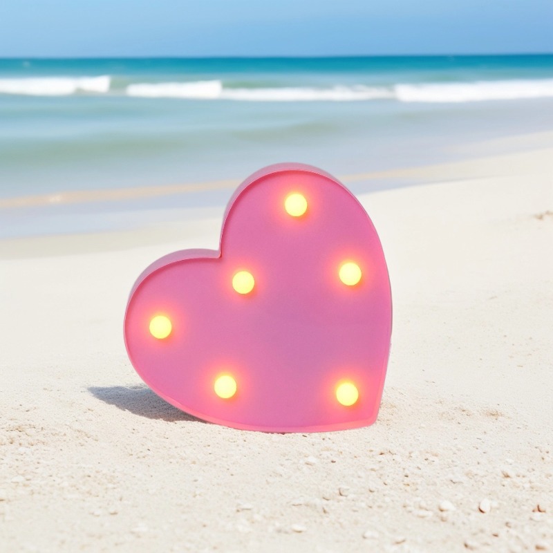 happy birthday light proposal letter light party scene layout led light cake decorative light luminous light plate full figure