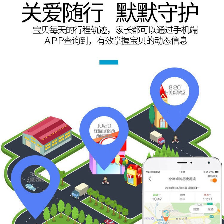 cross-border 5-generation q12 children's phone watch positioning waterproof take photos smart watch 6-generation watch foreign trade q19 details Picture