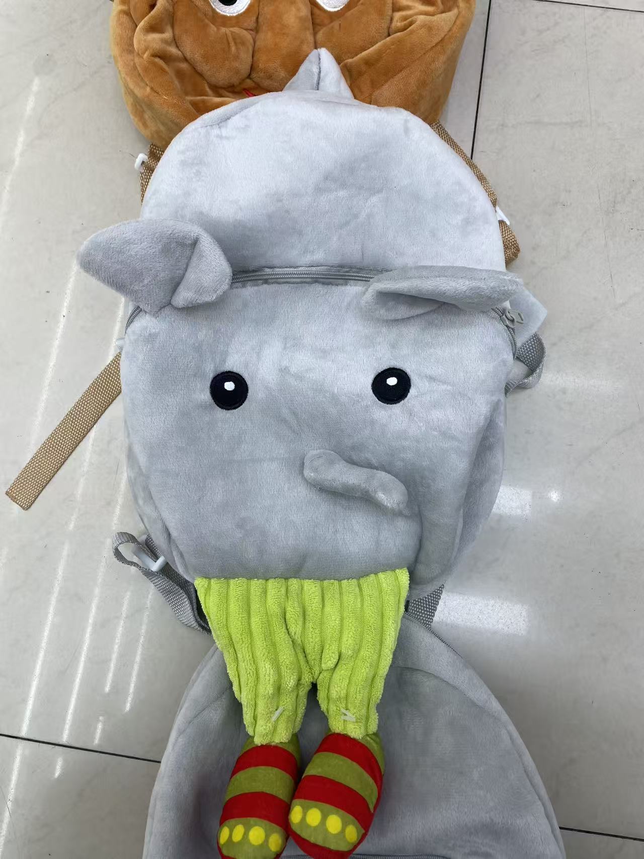 Cross-border new product tungtungsahur Tongtongtong Shark AI American Shan Hai Jing plush toy backpack pic 2