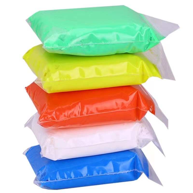 ultra-light clay 500g large packaging rubber colored clay children's hand-made diy toy space clay brickearth 500g set Item Picture