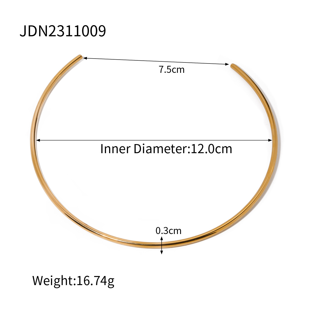 jieding european and american stainless steel bracelet women's non-fading jewelry light luxury high sense ornament cross-border hot titanium steel bracelet details Picture