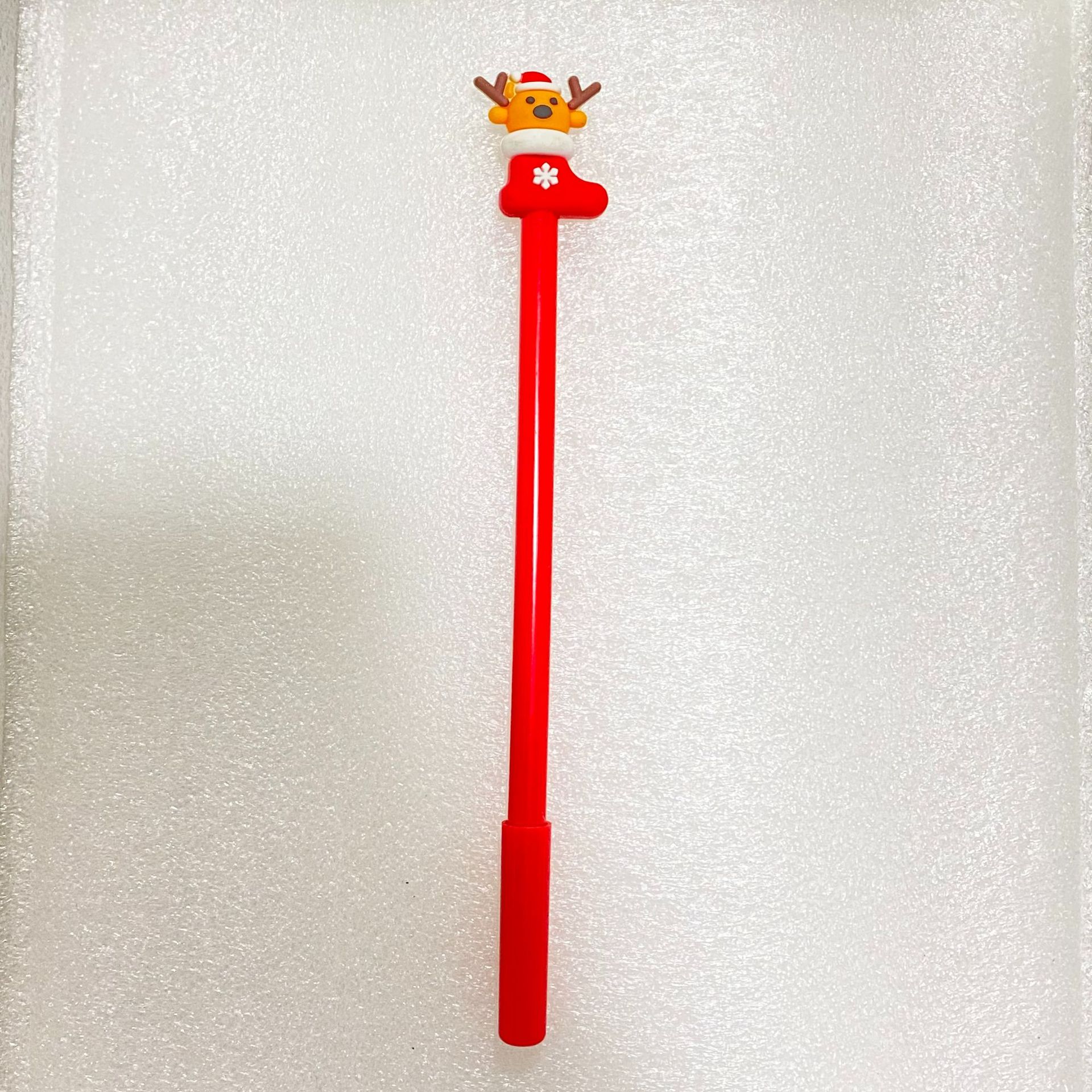 creative cute christmas gel pen carbon pen primary school gift prizes christmas stationery gifts ball pen wholesale details Picture