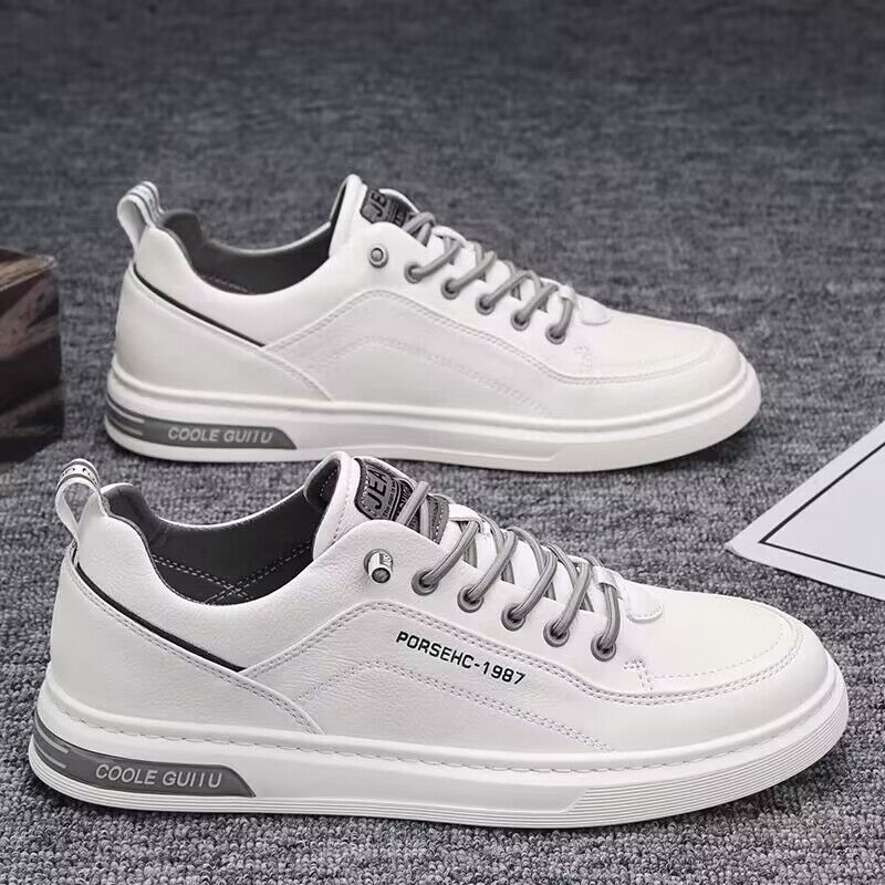 men's shoes spring new breathable white shoes male student trendy all-matching cloth shoes sports casual board shoes trendy shoes Application Scenario