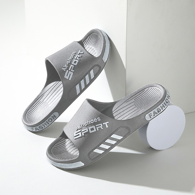 deodorant slippers men's summer large size new indoor mute home slippers women's widened non-slip sports men's shoes undefined