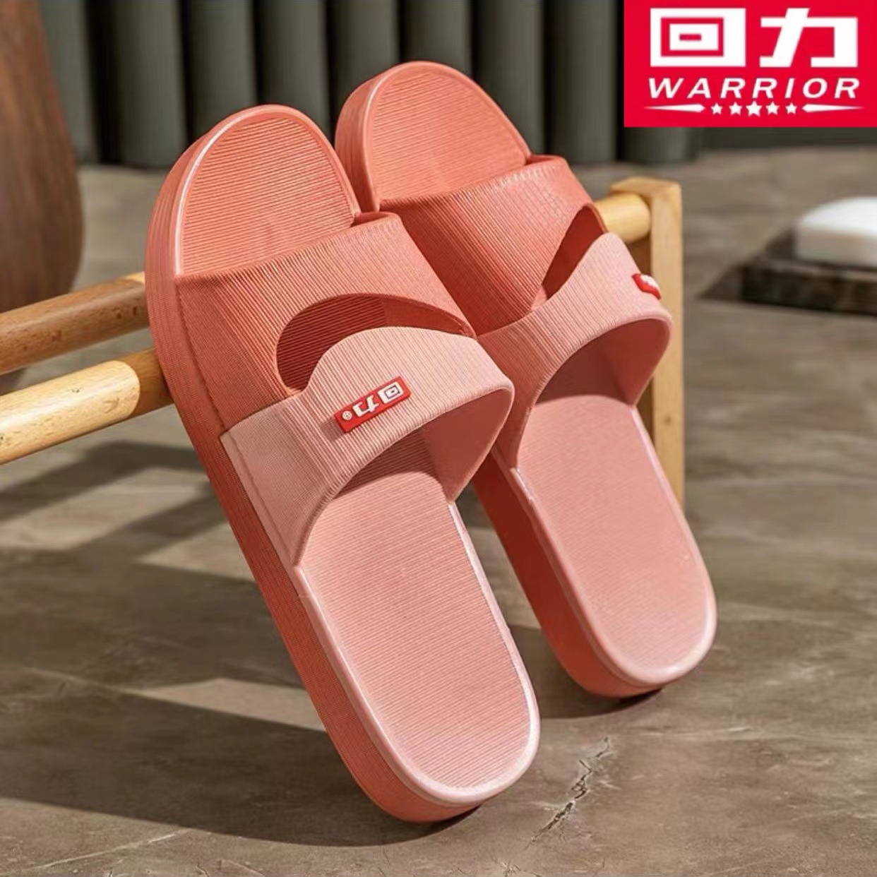warrior slippers women's 3630 summer home indoor slippers bathroom non-slip deodorant mute slippers wholesale Item Picture