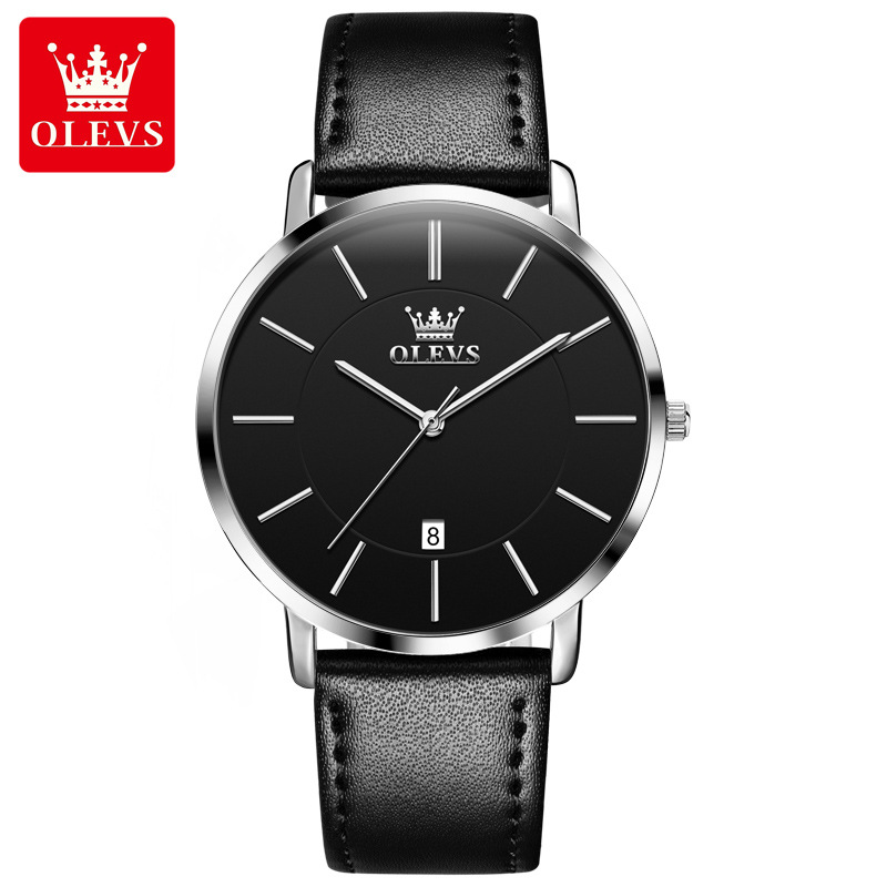 olevs brand watch factory wholesale cross-border foreign trade hot selling amazon watch men's watch watch Specification drawing