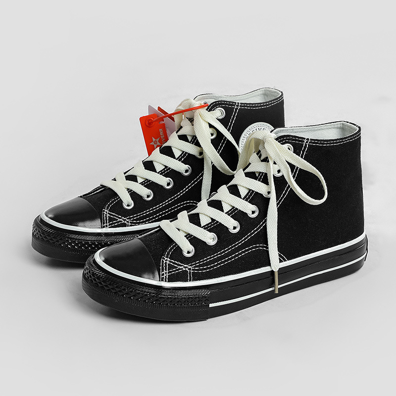 1970s retro classic high-top canvas shoes 2025 autumn new men's and women's couple joker student board shoes fashion undefined