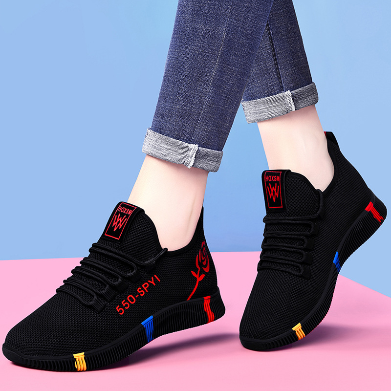 spring and summer new korean style casual shoes breathable old beijing cloth shoes foreign trade sneakers women fashion shoes cross-border delivery undefined