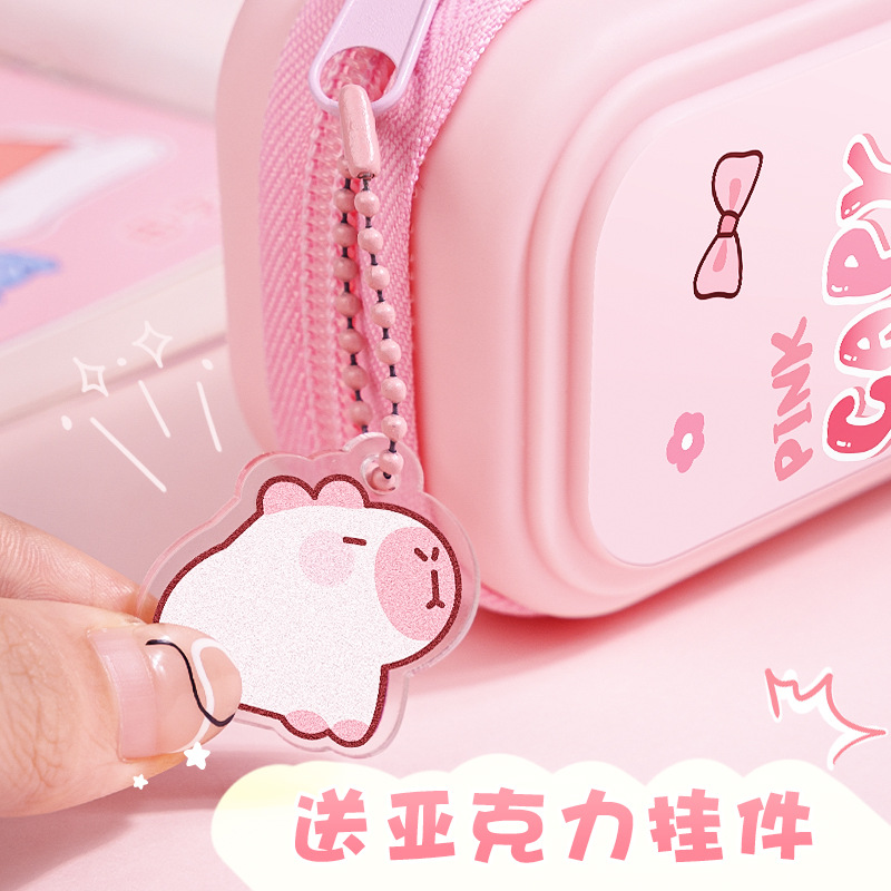 capi balabatong stationery box children decompression pencil box for pupils first grade girl burden reduction large capacity Application Scenario