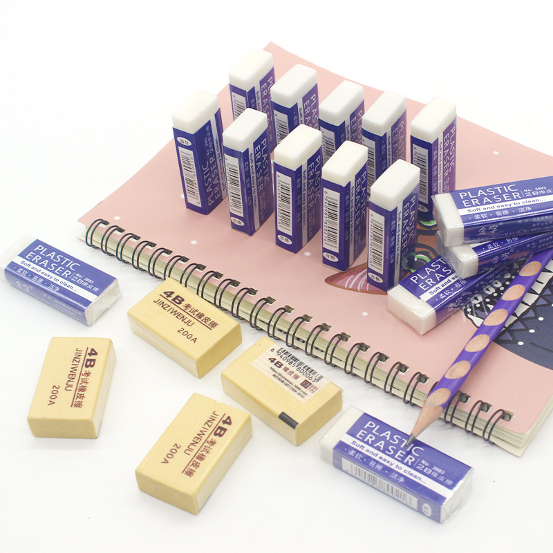 wholesale eraser white 2b exam eraser art painting eraser student writing office stationery eraser Specification drawing