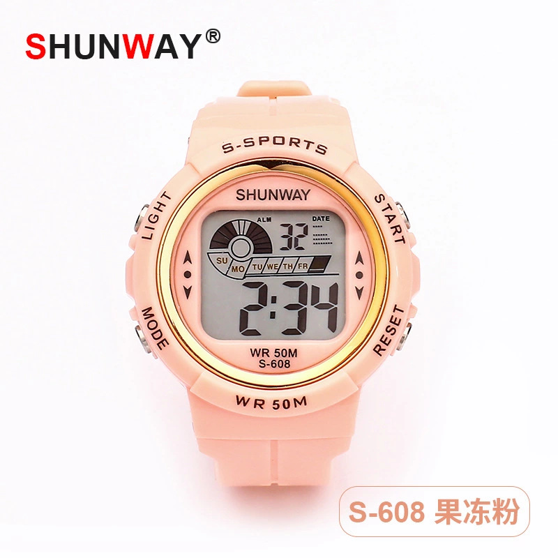 shengwei new children's luminous electronic watch student outdoor waterproof sport watch multi-functional ins style watch Application Scenario