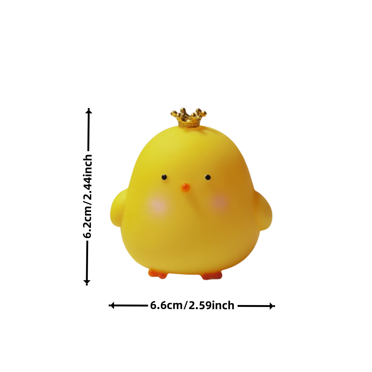 cute chicken led small night lamp room bedroom bedside lamp wholesale night market stall luminous toys cross-border supply Application Scenario