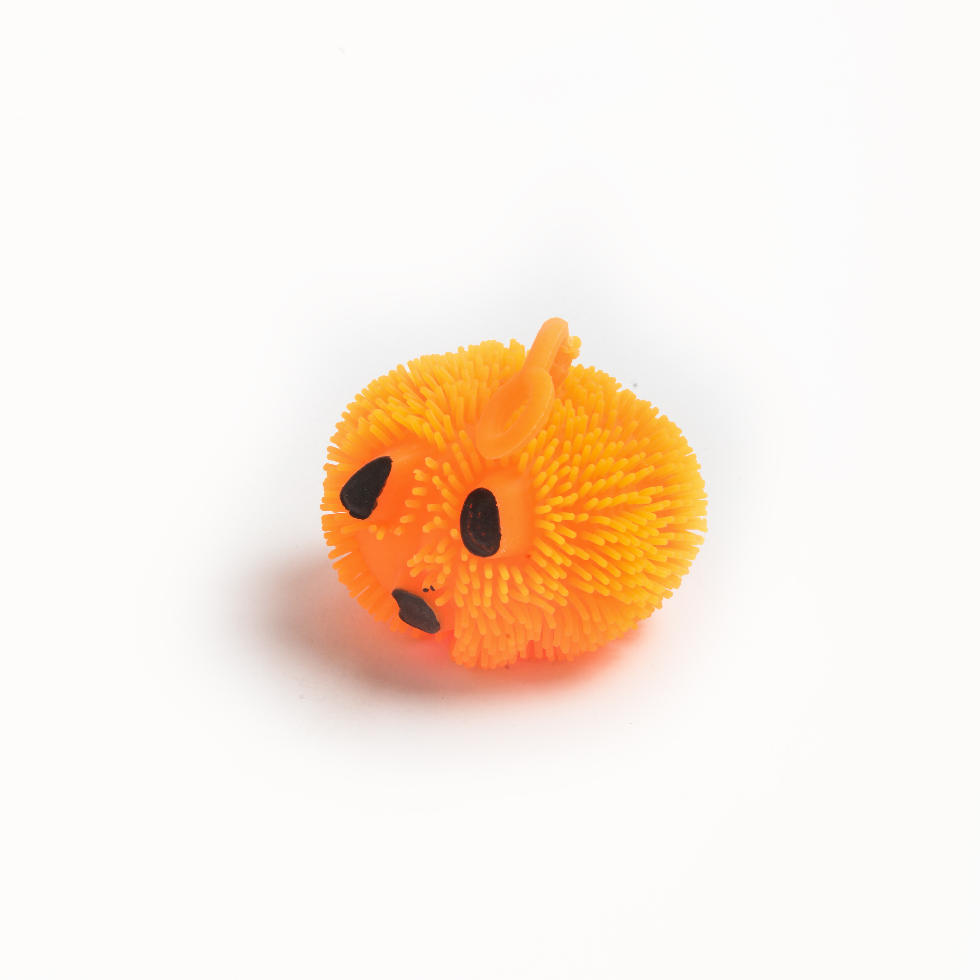 Ghost Festival Pumpkin Lantern Puff Ball Cute Halloween Pumpkin Yoyo Pumpkin Lantern TPR Soft Glow Toy Specification drawing