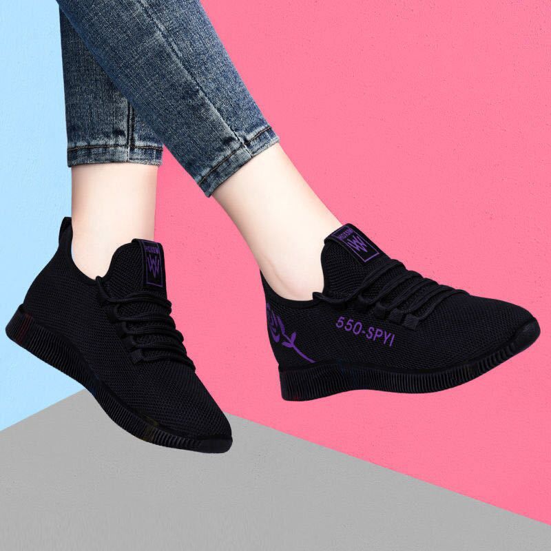 spring and summer new korean style casual shoes breathable old beijing cloth shoes foreign trade sneakers women fashion shoes cross-border delivery undefined