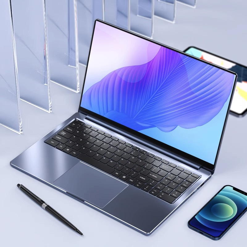 new core 17 generation laptop 15-inch 4g single display game office learning netbook laptop details Picture