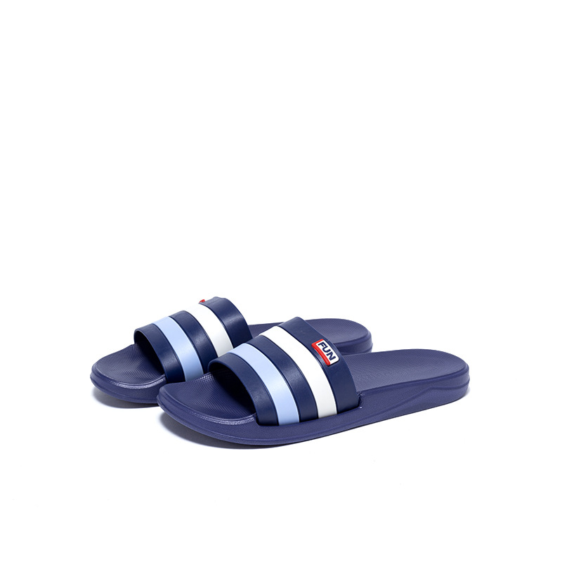 beauty bridge summer couple slippers home bathroom slippers men's non-slip slippers casual striped female slippers 818-2 undefined