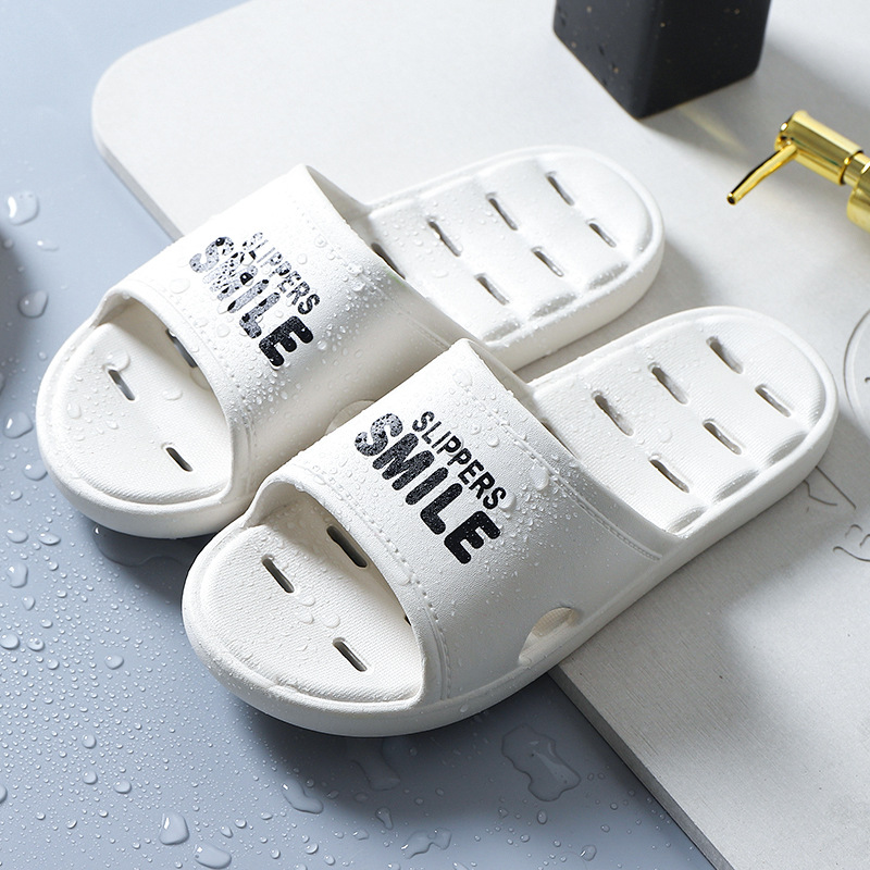 home slippers wholesale leaking hole hotel bathroom slippers female summer bath quick-drying simple couple dormitory slippers male undefined